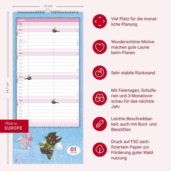 Produktbild: Rosalie & Tr&uuml;ffel Planer f&uuml;r zwei 2027