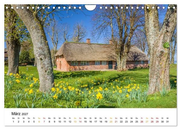 Produktbild: Sylt - Meine Trauminsel (Wandkalender 2027 DIN A4 quer), CALVENDO Monatskalender