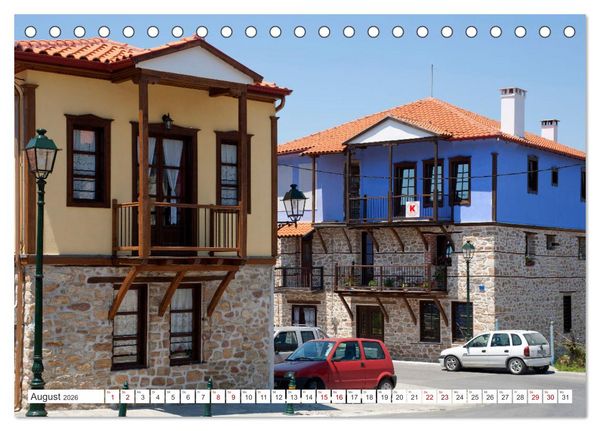 Produktbild: Chalkidiki - Urlaubsparadies in Nordgriechenland (Tischkalender 2026 DIN A5 quer), CALVENDO Monatskalender