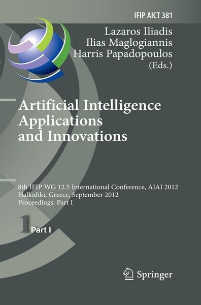 Produktbild: Artificial Intelligence Applications and Innovations