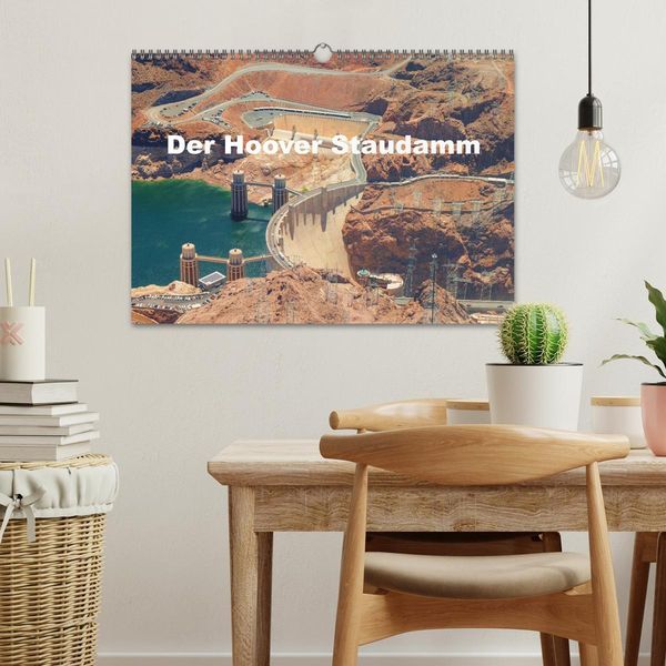 Produktbild: Der Hoover Staudamm (Wandkalender 2026 DIN A3 quer), CALVENDO Monatskalender