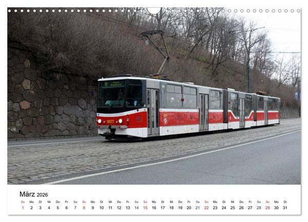 Produktbild: Stra&szlig;enbahnen in Europa (Wandkalender 2026 DIN A3 quer), CALVENDO Monatskalender