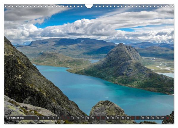 Produktbild: Norwegen, Oppland (Wandkalender 2026 DIN A3 quer), CALVENDO Monatskalender