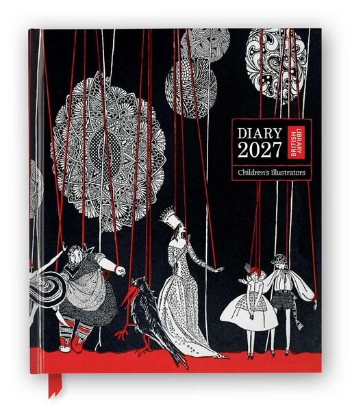 Produktbild: British Library: Children's Illustrators 2027 Desk Diary Pla