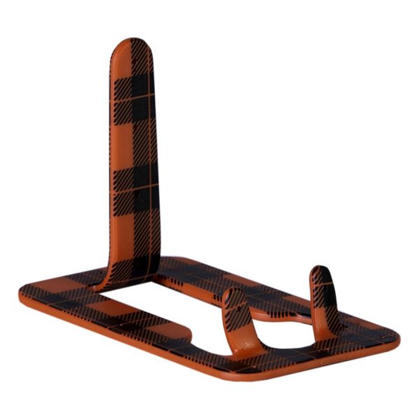 Produktbild: Flexistand Red Tartan - superflacher Aufsteller f&uuml;r Smartphones und Mini-Tablets, Handyhalter