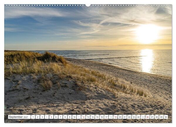 Produktbild: Mecklenburg-Vorpommern - Fischland-Dar&szlig;-Zingst (Wandkalender 2027 DIN A2 quer), CALVENDO Monatskalender