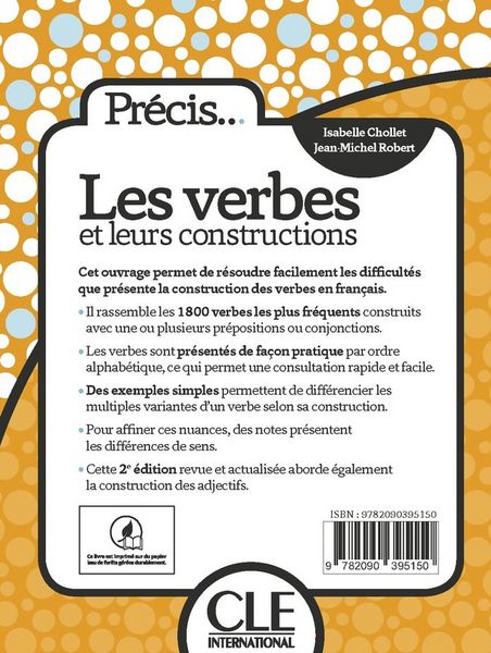 Produktbild: Les verbes et leurs constructions - 2eme edition