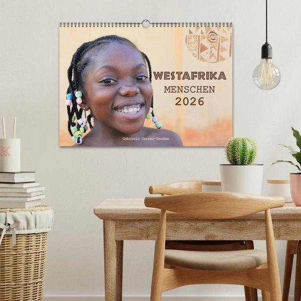 Produktbild: Westafrika Menschen 2026 (Wandkalender 2026 DIN A3 quer), CALVENDO Monatskalender