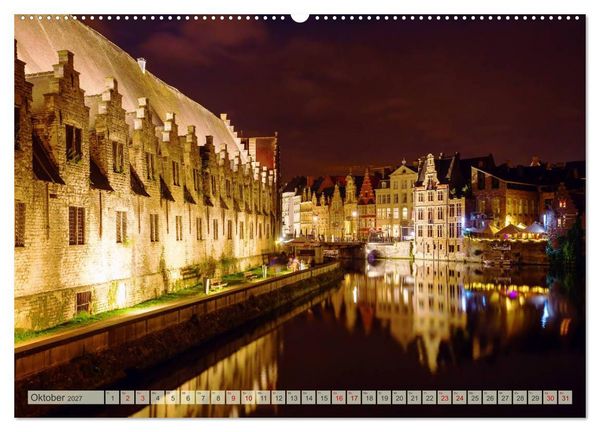 Produktbild: Gent - die geschichtstr&auml;chtige Perle in Flandern (Wandkalender 2027 DIN A2 quer), CALVENDO Monatskalender