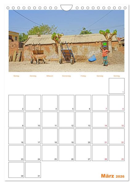 Produktbild: Gambia und Senegal erleben (Wandkalender 2026 DIN A4 hoch), CALVENDO Monatskalender