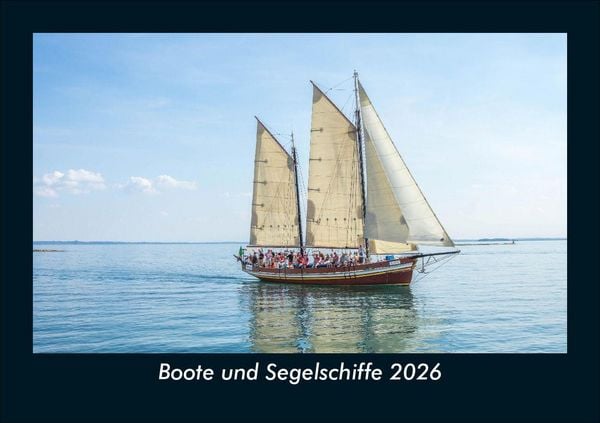 Produktbild: Boote und Segelschiffe 2026 Fotokalender DIN A5