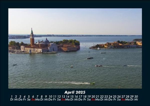 Produktbild: Venedig 2025 Fotokalender DIN A5