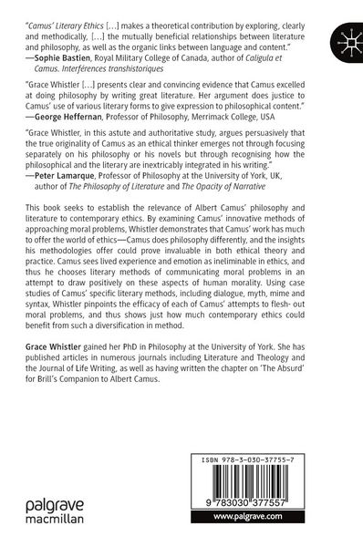Produktbild: Camus' Literary Ethics