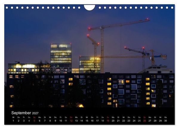 Produktbild: Baustellen (Wandkalender 2027 DIN A4 quer), CALVENDO Monatskalender