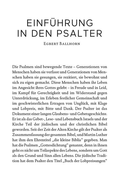Produktbild: Die Psalmen