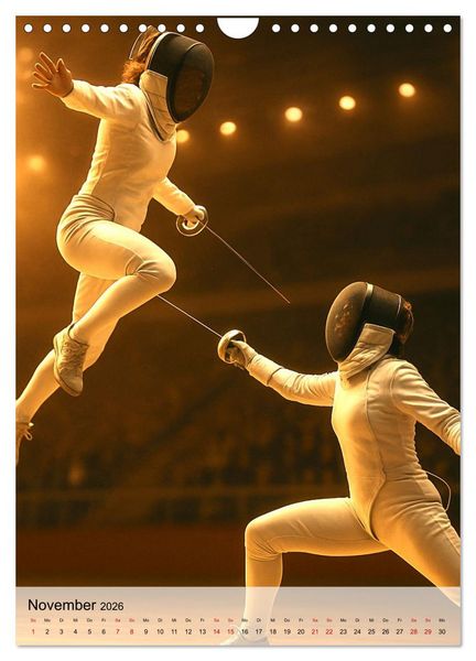 Produktbild: Olympischer Sommer (Wandkalender 2026 DIN A4 hoch), CALVENDO Monatskalender
