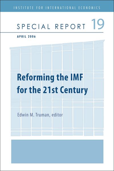 Produktbild: Reforming the IMF for the 21st Century
