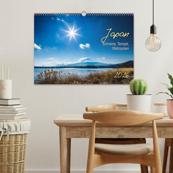 Produktbild: Japan - Schreine, Tempel, Metropolen (Wandkalender 2026 DIN A3 quer), CALVENDO Monatskalender