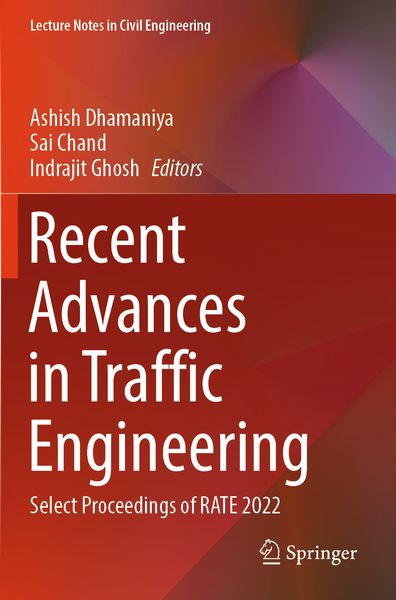 Produktbild: Recent Advances in Traffic Engineering