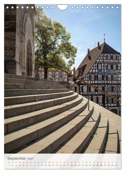 Produktbild: Schw&auml;bisch Hall am Kocher (Wandkalender 2027 DIN A4 hoch), CALVENDO Monatskalender