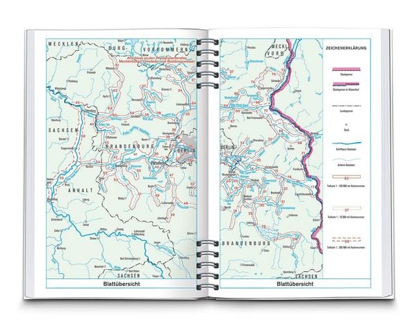 Produktbild: KOMPASS Wasserwanderatlas Berlin und Brandenburg