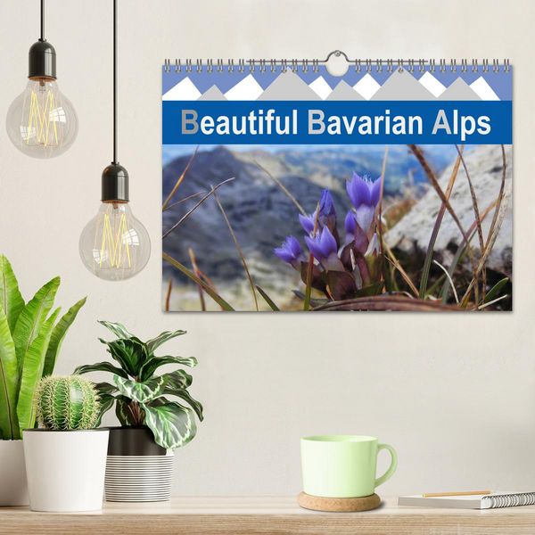 Produktbild: Beautiful Bavarian Alps (Wall Calendar 2026 DIN A4 landscape), CALVENDO 12 Month Wall Calendar