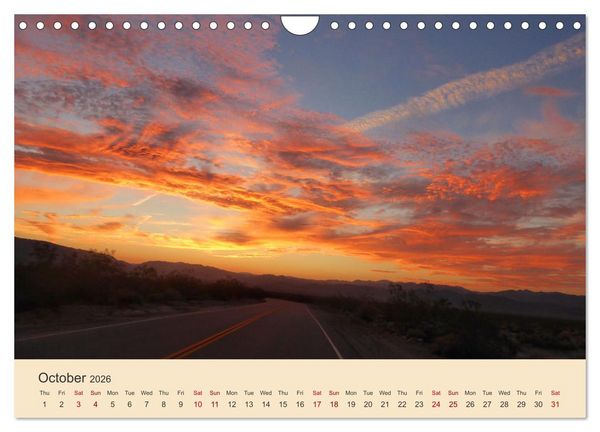 Produktbild: World sunsets (Wall Calendar 2026 DIN A4 landscape), CALVENDO 12 Month Wall Calendar