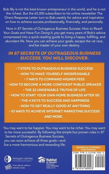 Produktbild: 87 Secrets of Outrageous Business Success
