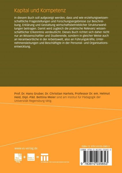 Produktbild: Kapital und Kompetenz