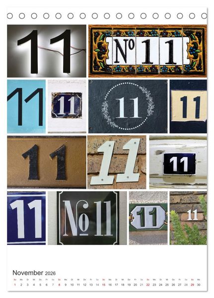 Produktbild: Das Jahr in Zahlen (Tischkalender 2026 DIN A5 hoch), CALVENDO Monatskalender