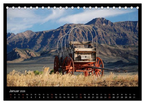 Produktbild: USA - Nordwesten (Tischkalender 2026 DIN A5 quer), CALVENDO Monatskalender