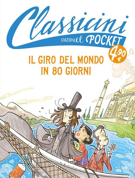 Produktbild: Il giro del mondo in 80 giorni. Pocket. Classicini