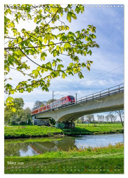 Produktbild: Die Rur im Kreis Heinsberg (Wandkalender 2026 DIN A3 hoch), CALVENDO Monatskalender