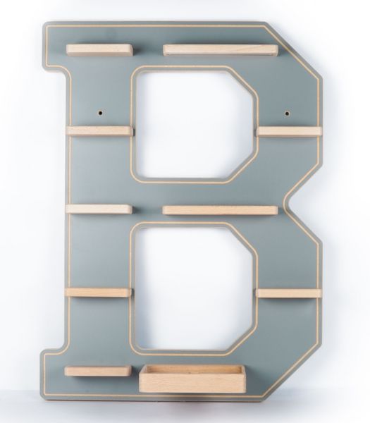 Produktbild: Wandregal  "Buchstabe B" f&uuml;r Toniebox