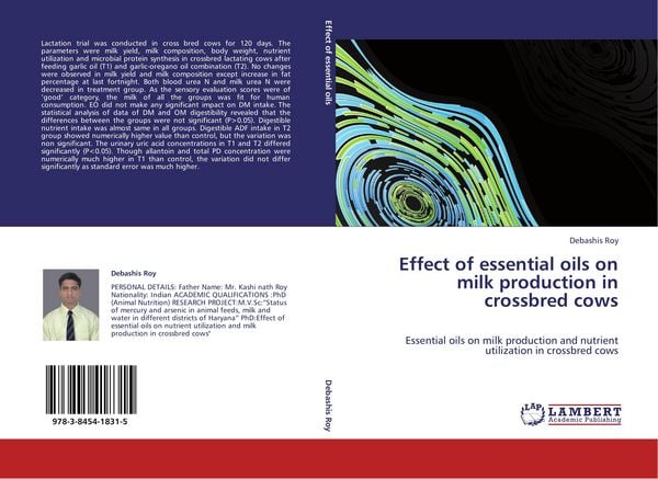 Produktbild: Effect of essential oils on milk production in crossbred cows
