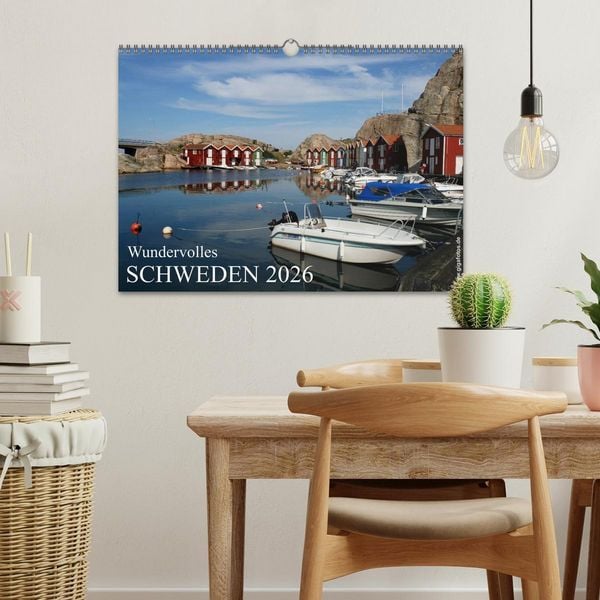 Produktbild: Wundervolles Schweden 2026 (Wandkalender 2026 DIN A3 quer), CALVENDO Monatskalender
