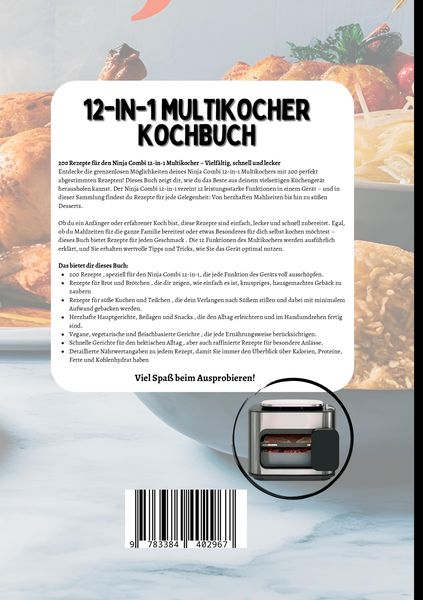 Produktbild: Ninja Combi Kochbuch- 200 Rezepte