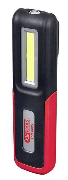 Produktbild: KS Tools 150.4495 Mobile Werkstatt-Handlampe, knickbar, 3 Watt COB LED 2021 Energieeffizienzklasse n.rel