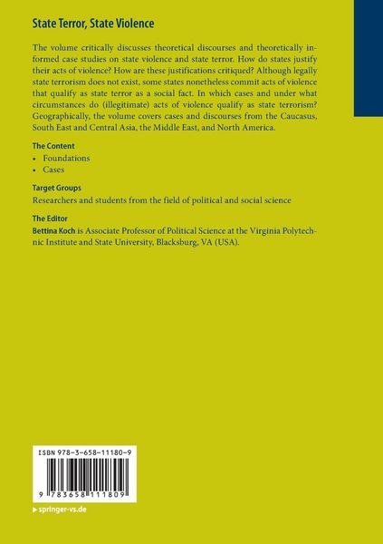 Produktbild: State Terror, State Violence