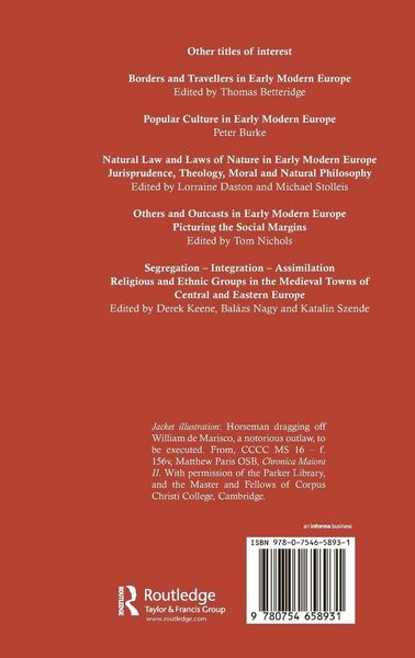 Produktbild: Outlaws in Medieval and Early Modern England