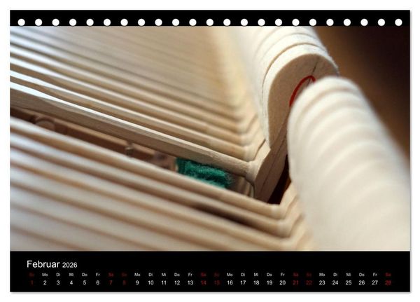 Produktbild: Klavier Momente (Tischkalender 2026 DIN A5 quer), CALVENDO Monatskalender