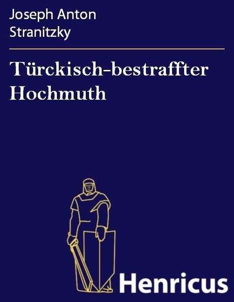 Produktbild: T&uuml;rckisch-bestraffter Hochmuth