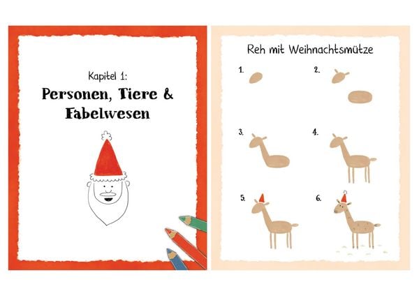 Produktbild: Meine erste Mal- und Zeichenschule - Weihnachten. Ab 4 Jahren