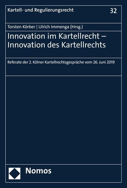 Produktbild: Innovation im Kartellrecht - Innovation des Kartellrechts