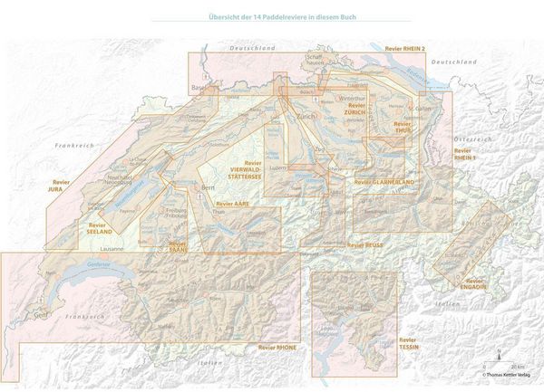 Produktbild: Paddelland Schweiz