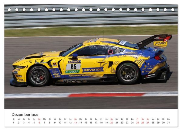 Produktbild: Motorsport in Deutschland (Tischkalender 2026 DIN A5 quer), CALVENDO Monatskalender