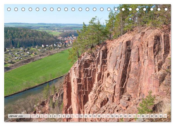 Produktbild: M&auml;rchenwald W&uuml;nschendorf an der Elster in Th&uuml;rigen (Tischkalender 2026 DIN A5 quer), CALVENDO Monatskalender