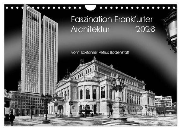 Produktbild: Faszination Frankfurter Architektur (Wandkalender 2026 DIN A4 quer), CALVENDO Monatskalender