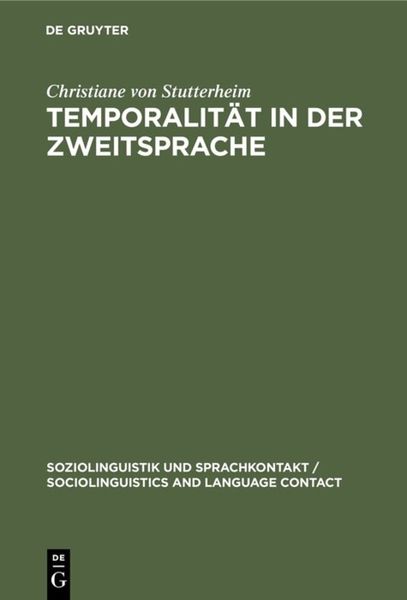 Produktbild: Temporalit&auml;t in der Zweitsprache