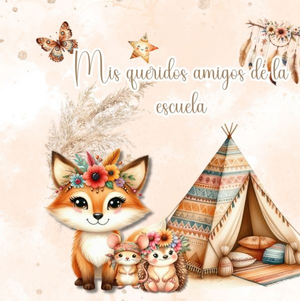 Produktbild: Mis amigos favoritos de la escuela - animales del bosque boho